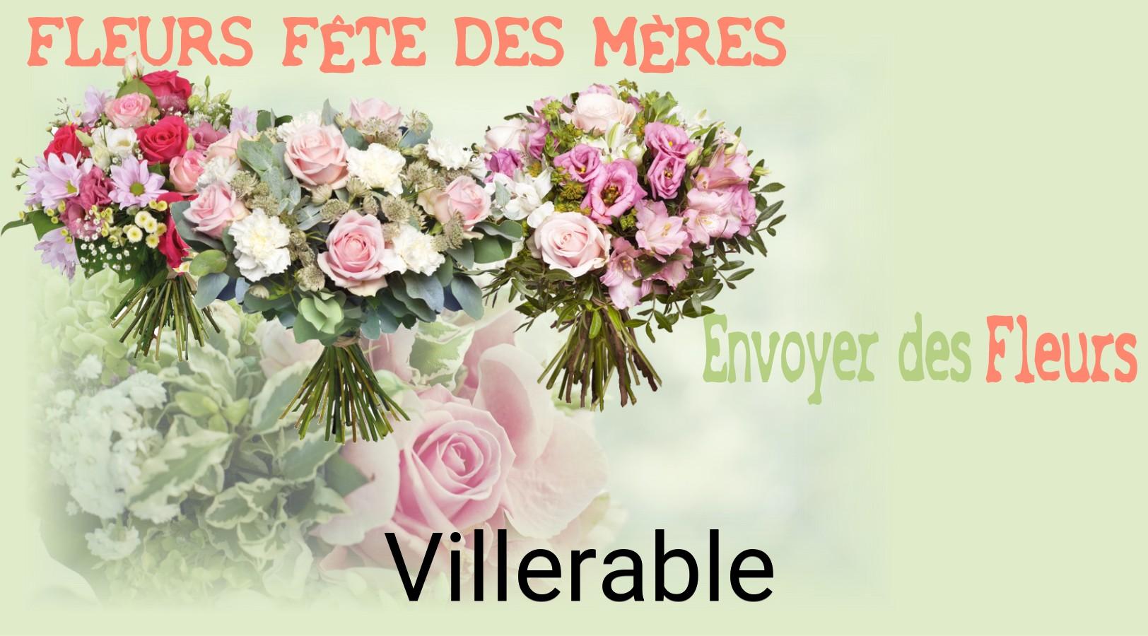 Bouquet de Fête des Mères livré à Villerable